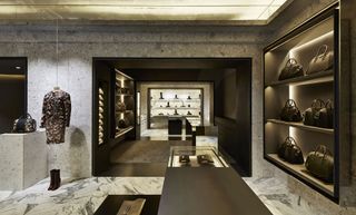 Bags and clothes Interior Design