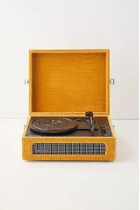 4. Crosley Velvet Voyager Record Player: