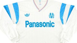 1990/91 Marseille home shirt