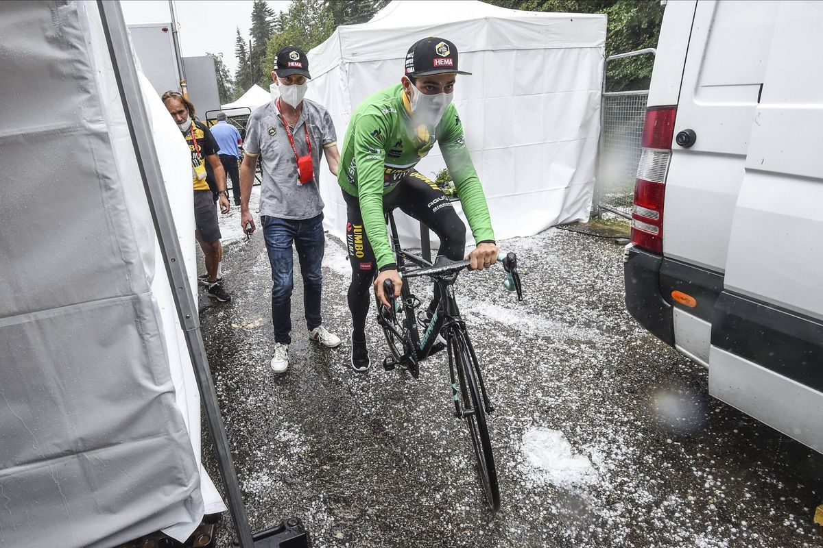 Criterium du Dauphine 2020 72nd Edition 2nd stage Vienne Col de Porte 135 km 13082020 Wout Van Aert BEL Team Jumbo Visma photo Vincent KalutPNBettiniPhoto2020