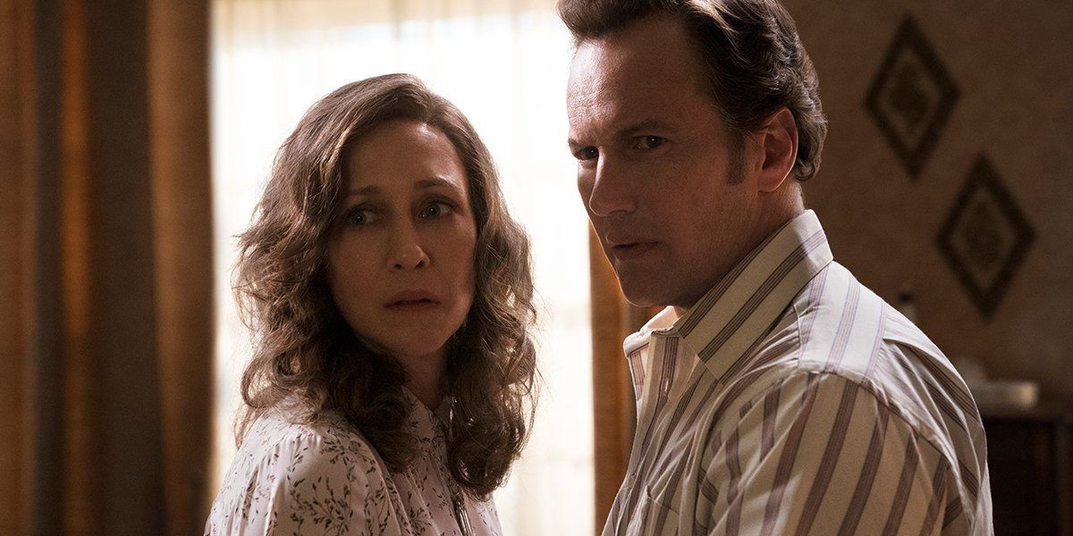 Vera Farmiga and Patrick Wilson in The Conjuring: The Devil Made Me Do It