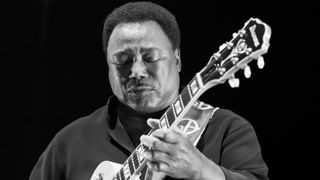 George Benson performs on stage during his concert at the Las Noches del Botanico Festival in Madrid, Spain, 25 July 2019. 