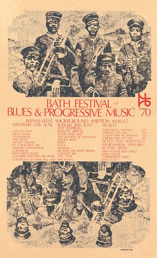 Bath Festival 1970 Poster