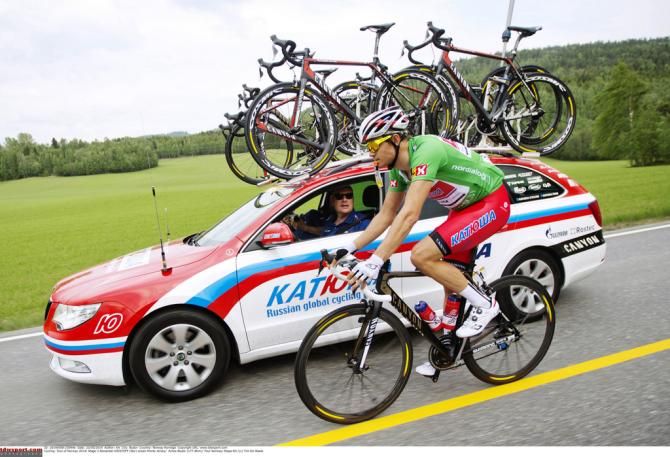 Points jersey holder Alexander Kristoff (Katusha)