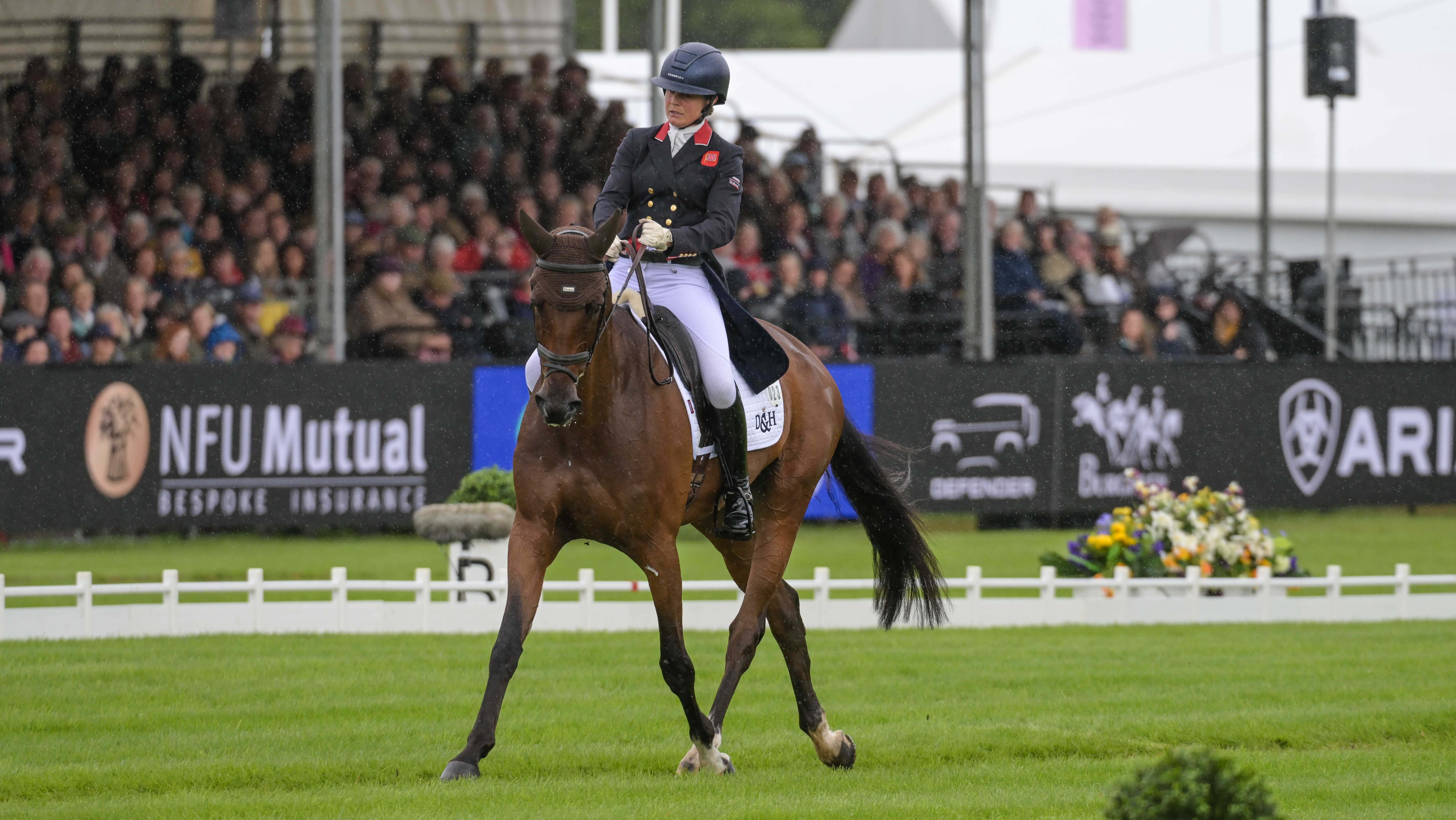 Burghley Horse Trials dressage: Piggy March and MCS Maverick
