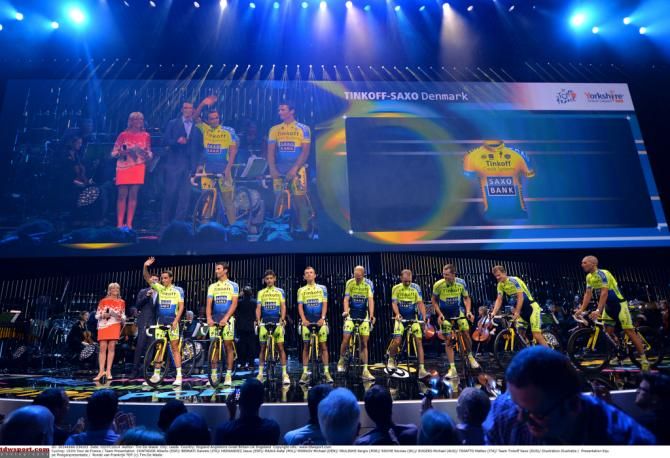 Tinkoff-Saxo at the team presentation