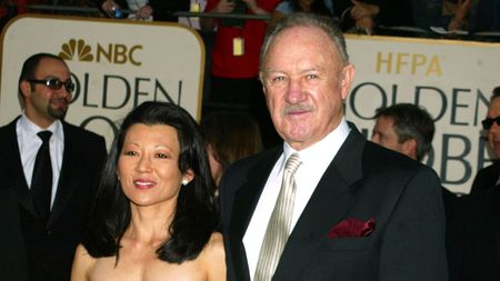 Gene Hackman and his wife at the 60th Golden Globes