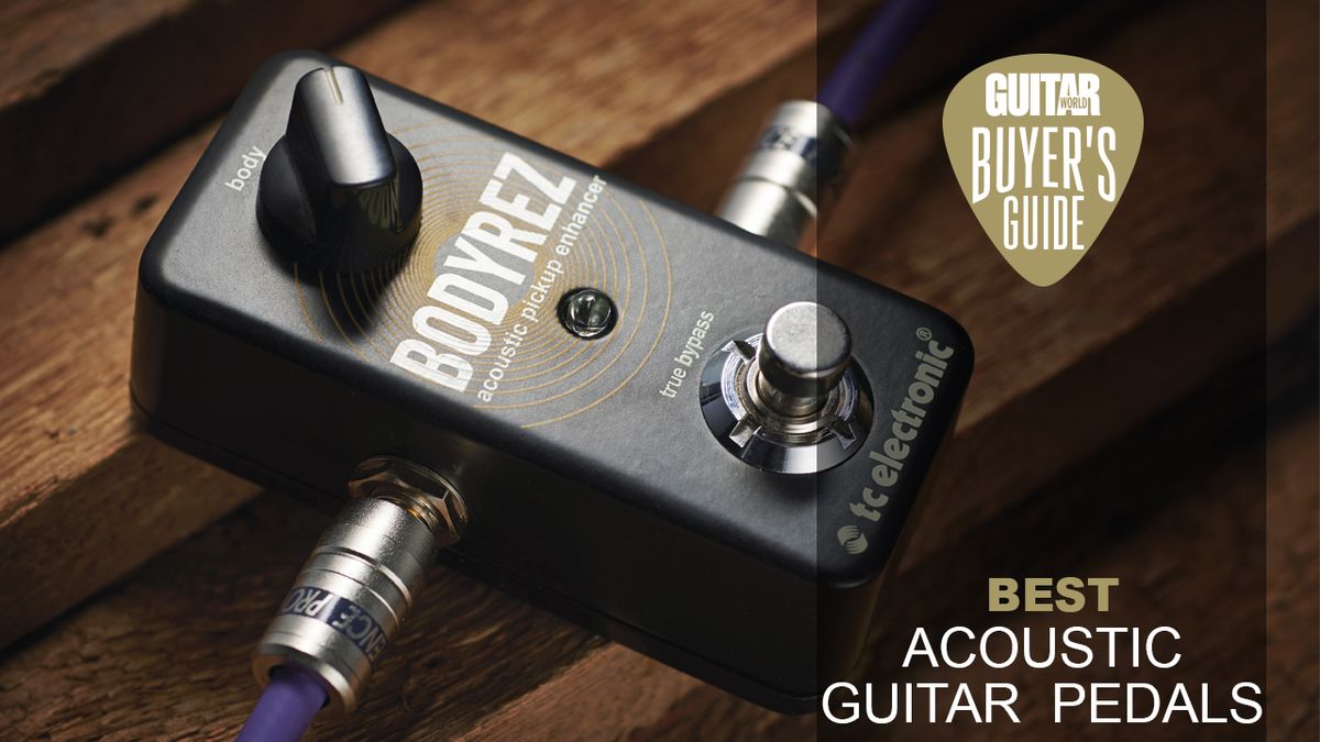 Best acoustic guitar pedals 2024 our top picks to transform your