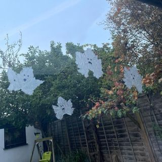 Stacey Solomon's DIY ghost decor, as tried by Matilda Stanley