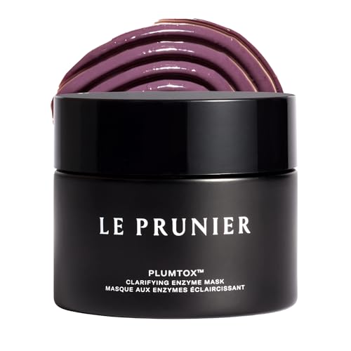 Le Prunier Plumtox&amp;trade; Clarifying Enzyme Face Mask | Gentle Exfoliating Aha Bha Pha Treatment With Midnight Muir&amp;reg; Plum Extract | Hydrating Brightening Pore Refining Vegan Clean Skincare | 2 Fl Oz