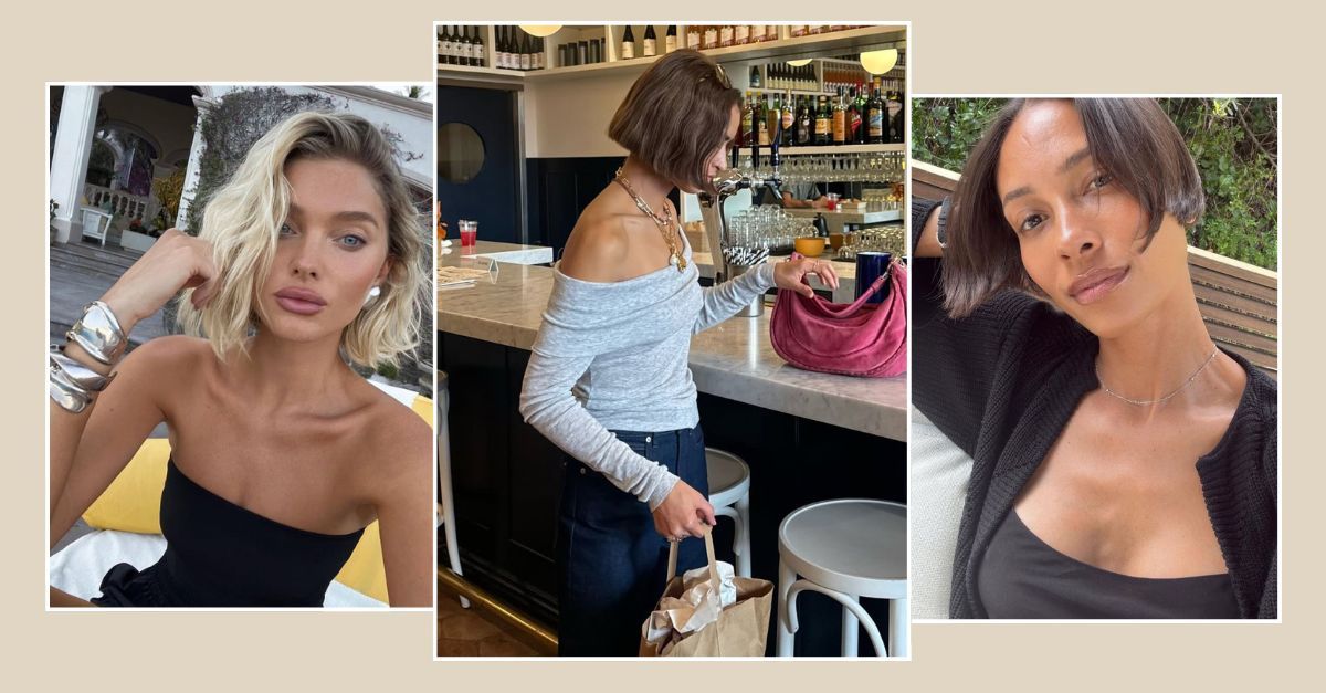 Low-Fuss Hair Is My MO—The Air-Dried Bob Delivers Next-Level Chicness