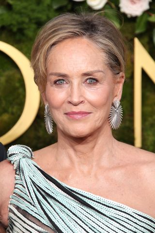 sharon stone at the golden globes