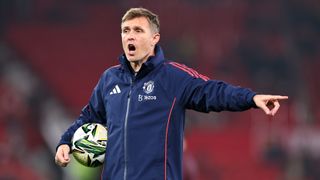 Darren Fletcher first team coach of Manchester United ahead of the Carabao Cup Fourth Round match between Manchester United and Leicester City.