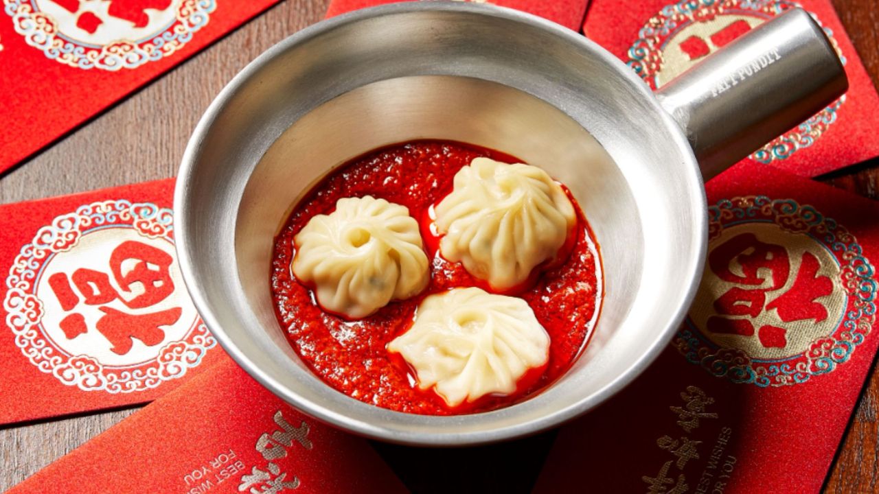 Dragon Momo - steamed dumplings