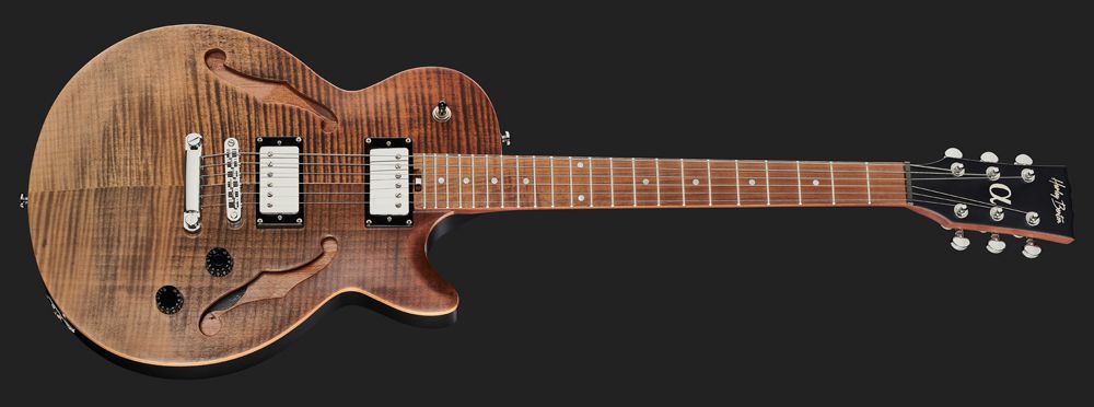 Harley Benton Aeolus single-cut semi-hollow electric guitar