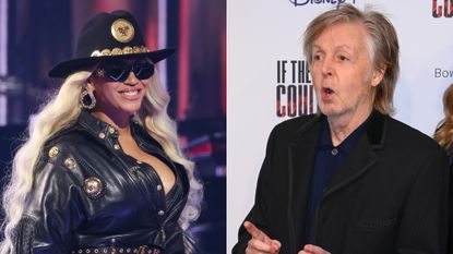 Paul McCartney reacts to Beyoncé covering "Blackbird."