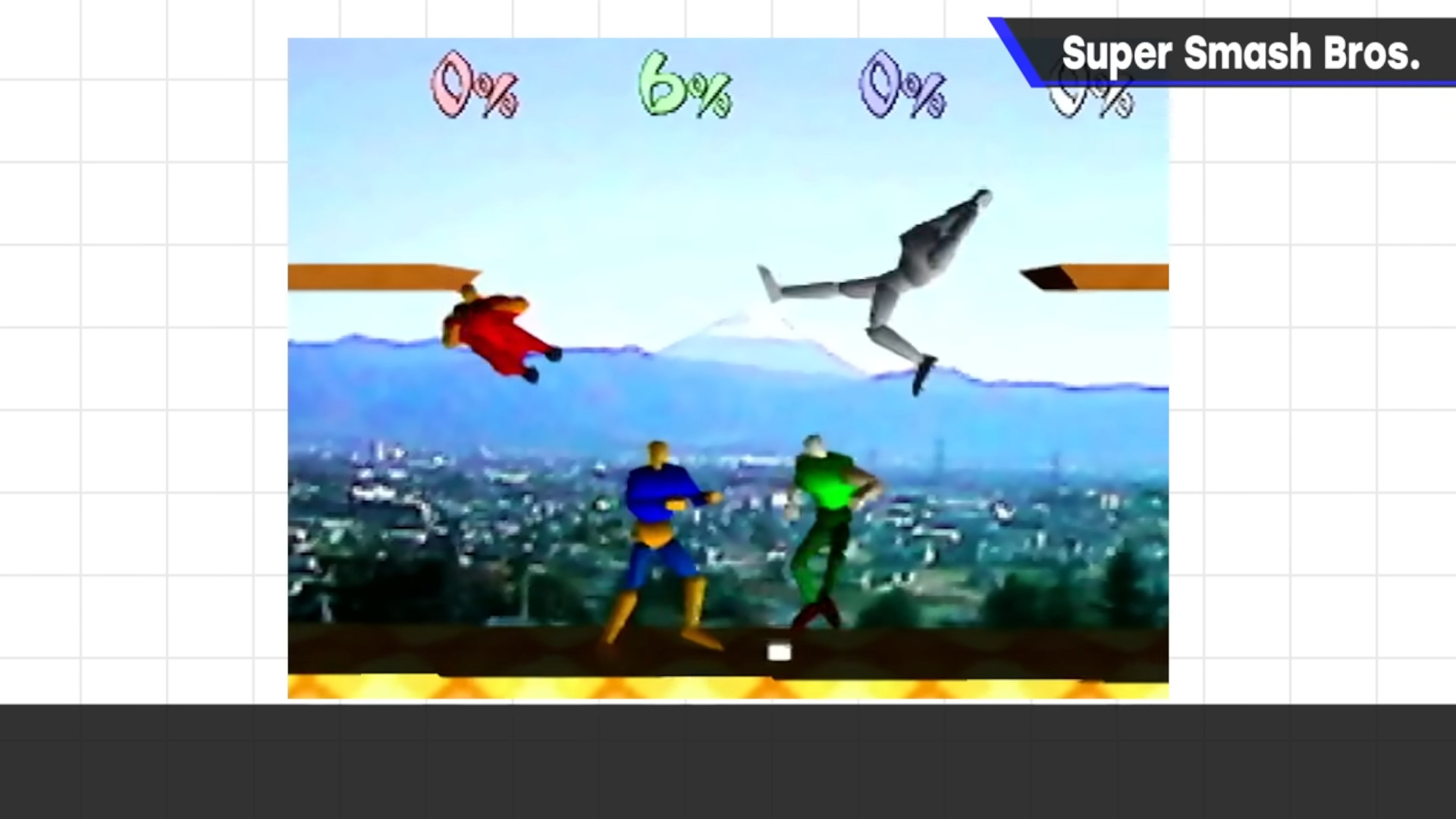 Super Smash Bros. prototype Dragon King: The Fighting Game