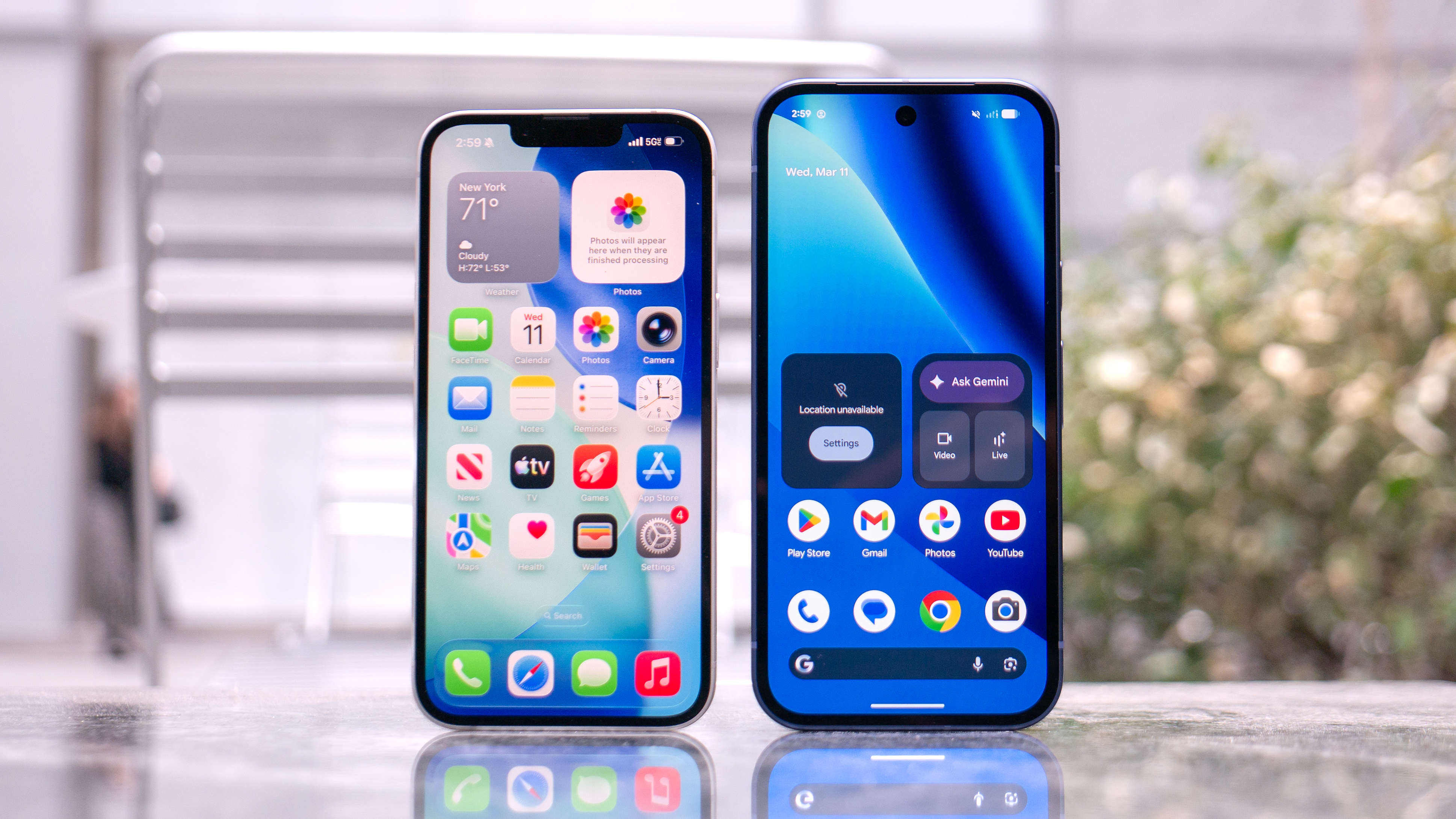 Google Pixel 10a vs iPhone 17e