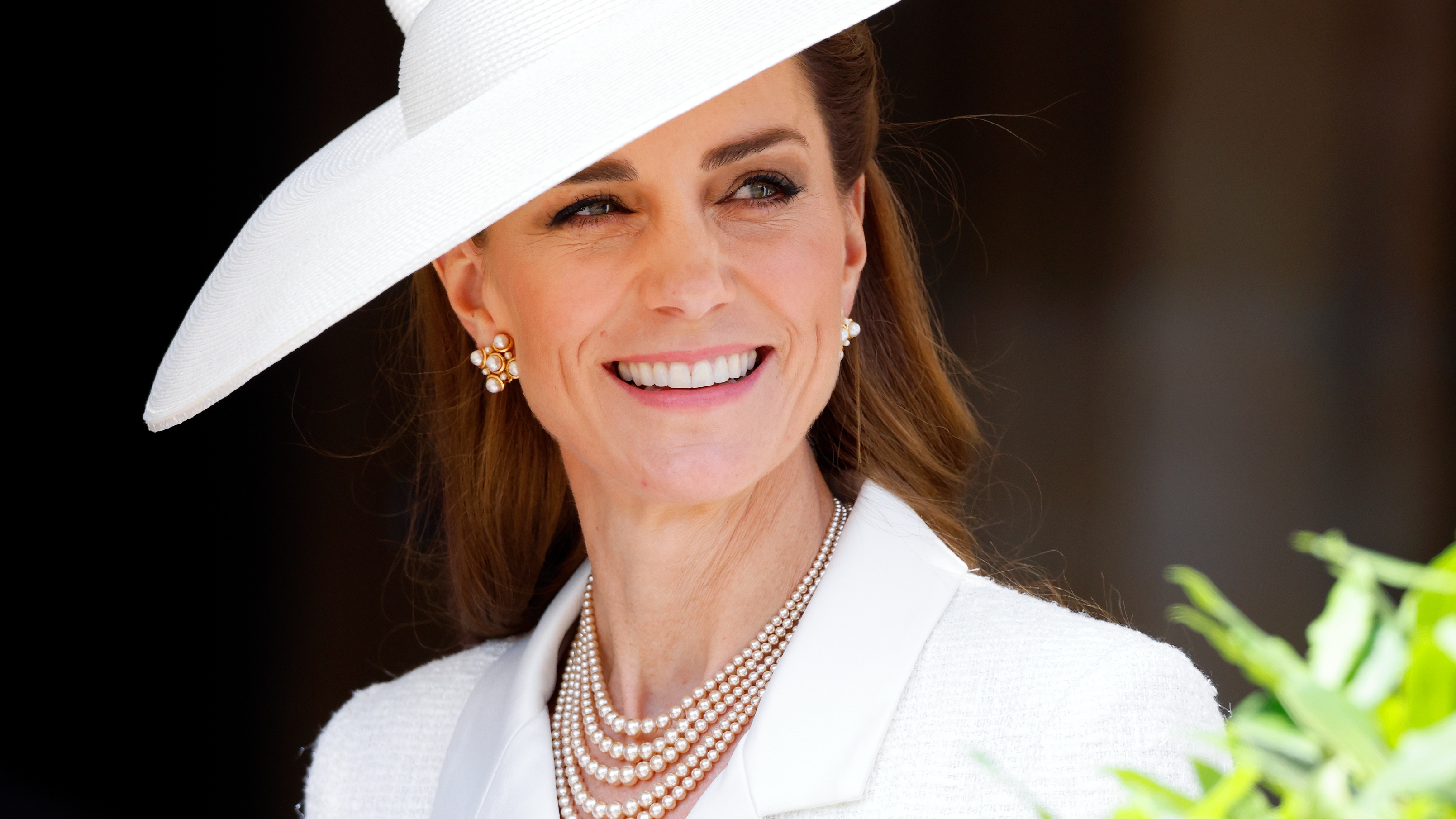 Catherine, Princess of Wales attends the Order of the Garter service at St. George&#039;s Chapel, Windsor Castle on June 16, 2025