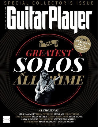 The cover of Guitar Player's Holiday 2021 issue