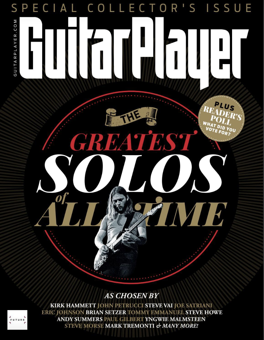 The cover of Guitar Player&#039;s Holiday 2021 issue