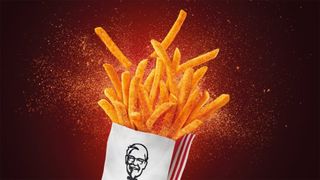 Fing Fing fries from KFC Hong Kong