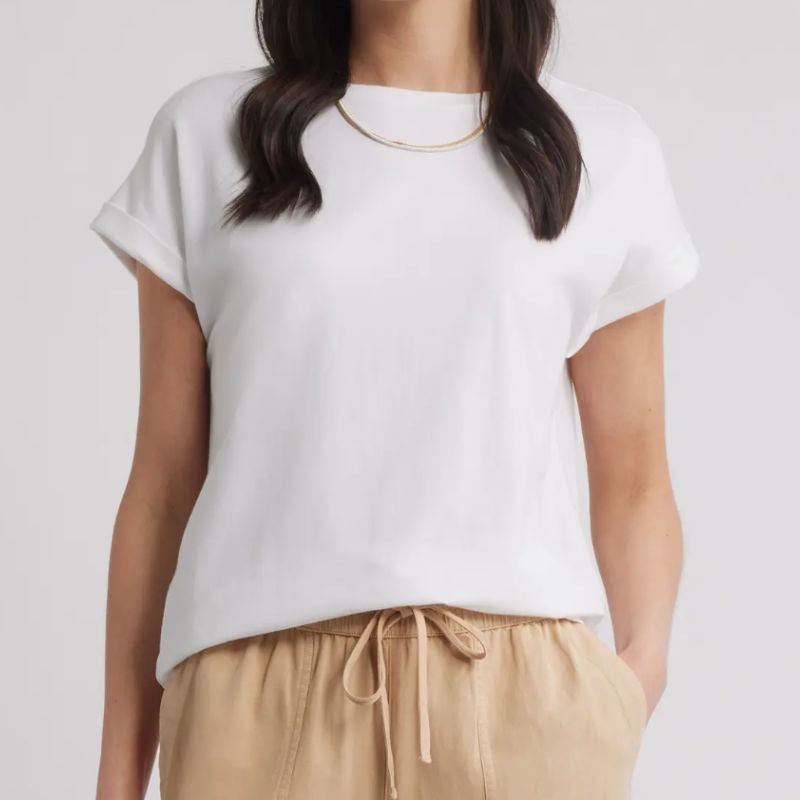 white t-shirt