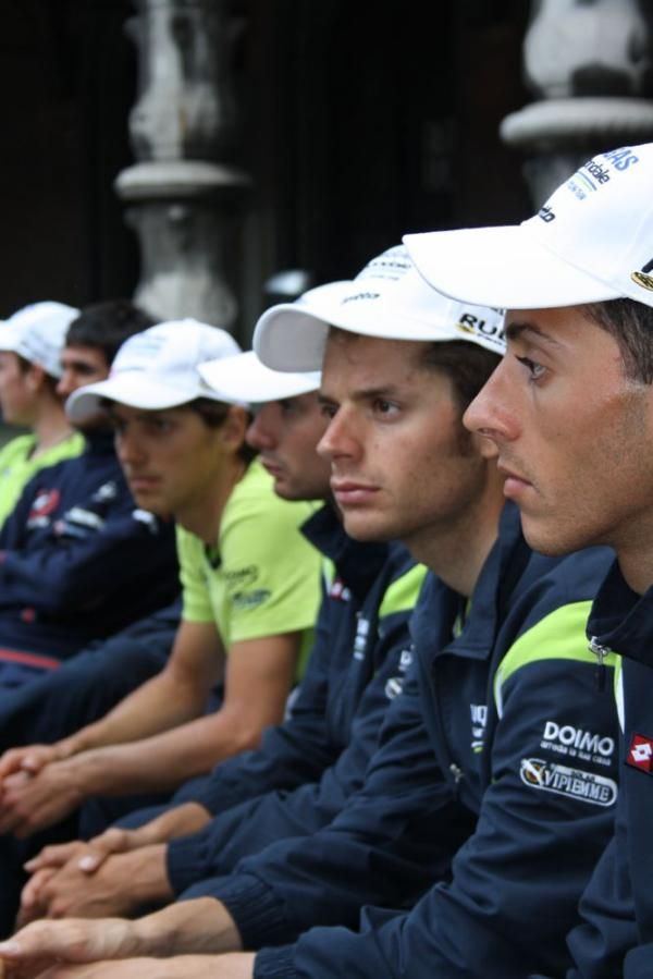 The Liquigas-Cannondale riders