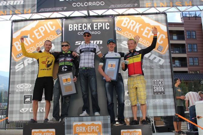 Macky Franklin in good company on the open men's overall podium