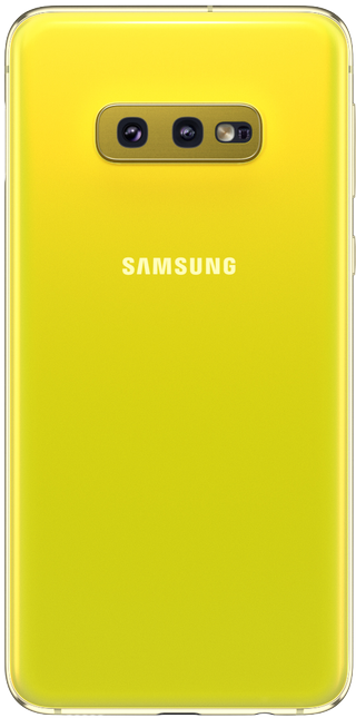 Samsung Galaxy S10e in Canary Yellow