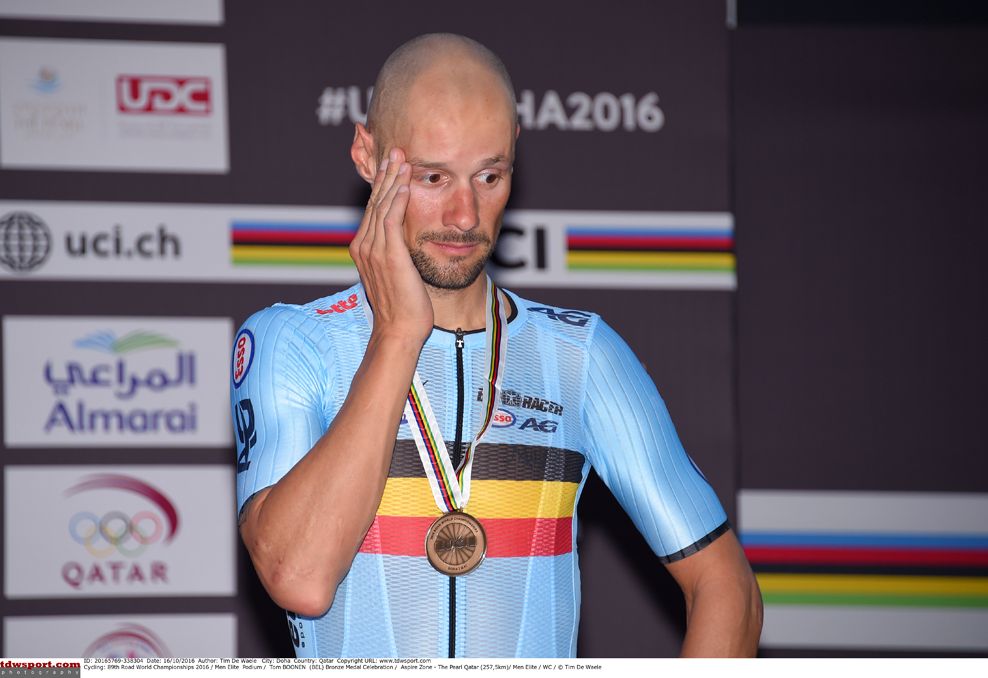 Boonen thinks what might've been following his 2016 World Championships podium