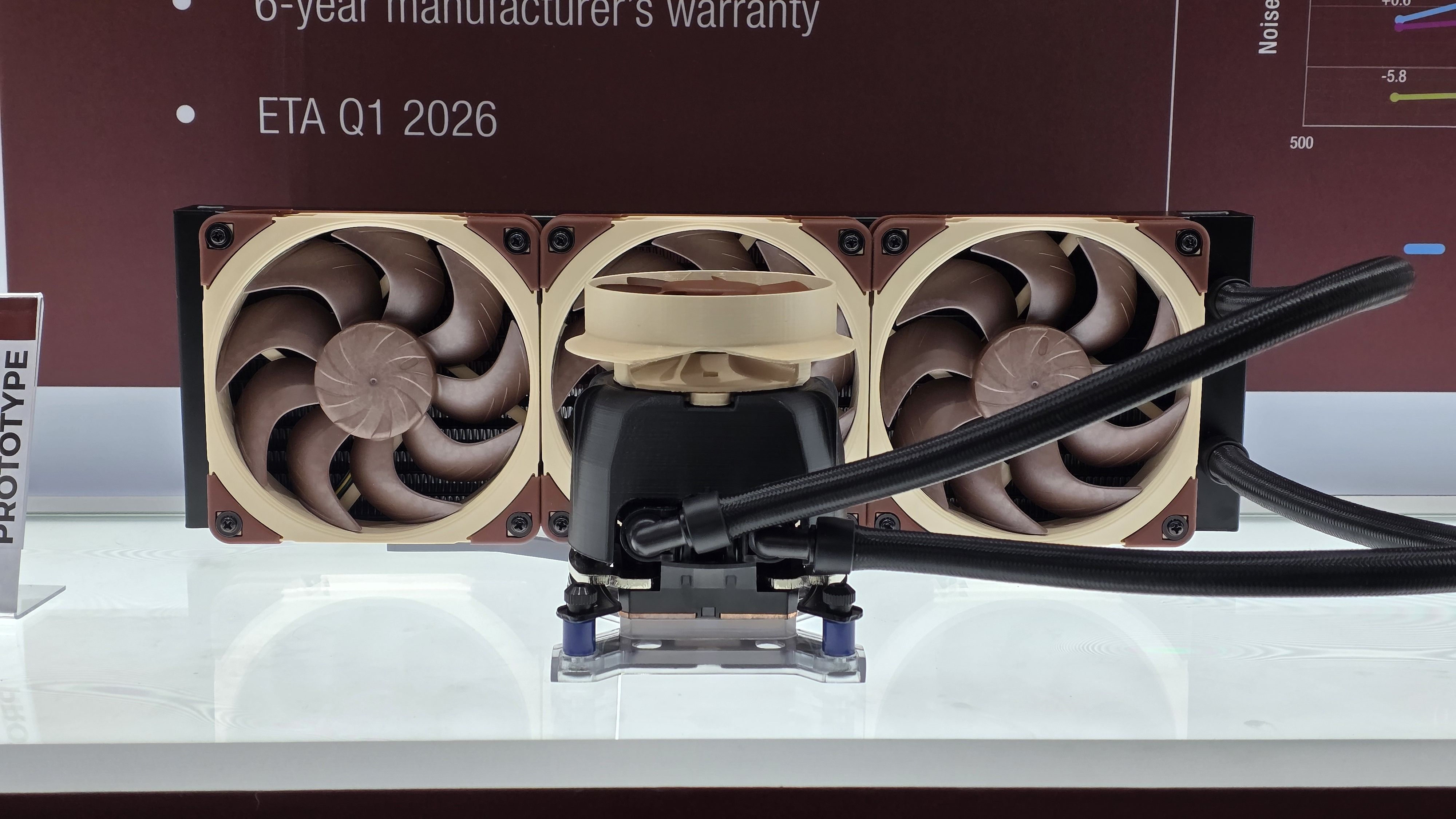 Noctua's upcoming AIO liquid cooler