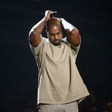 Kanye West on stage