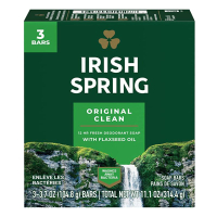 Irish Spring Original Deodorant Bar Soap: £5.98 | Amazon