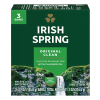 Irish Spring Original Deodorant Bar Soap: