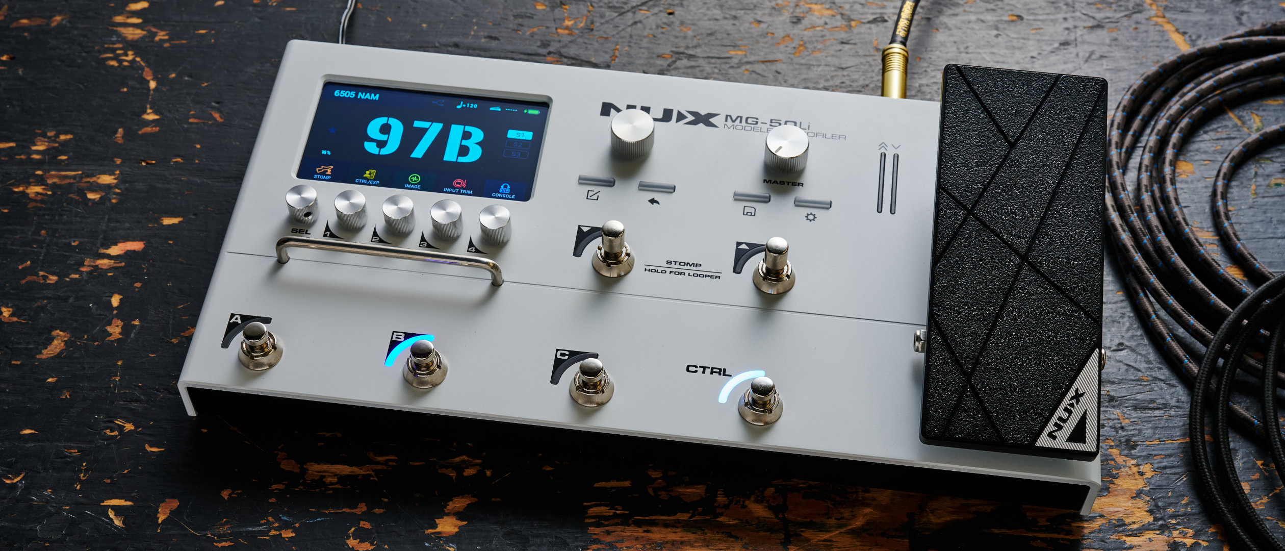 Nux MG-50Li multi-effects and amp modelling pedal