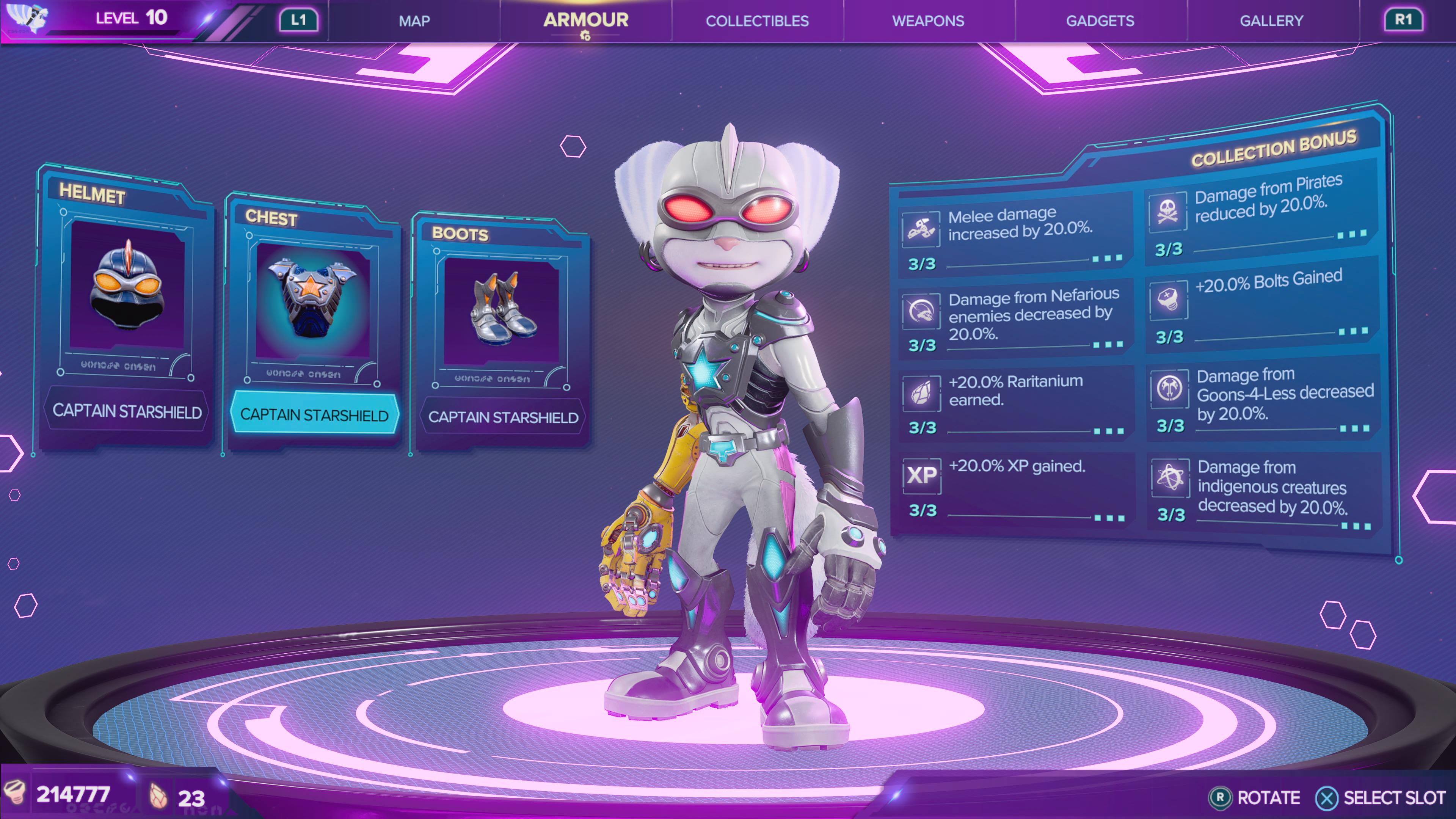 udtale jord Let Ratchet and Clank: Rift Apart best armor sets and how to find them |  TechRadar