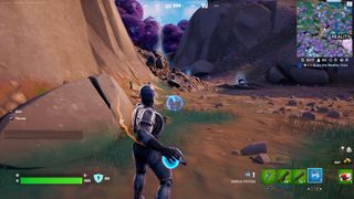 Fortnite throw consumable pickups