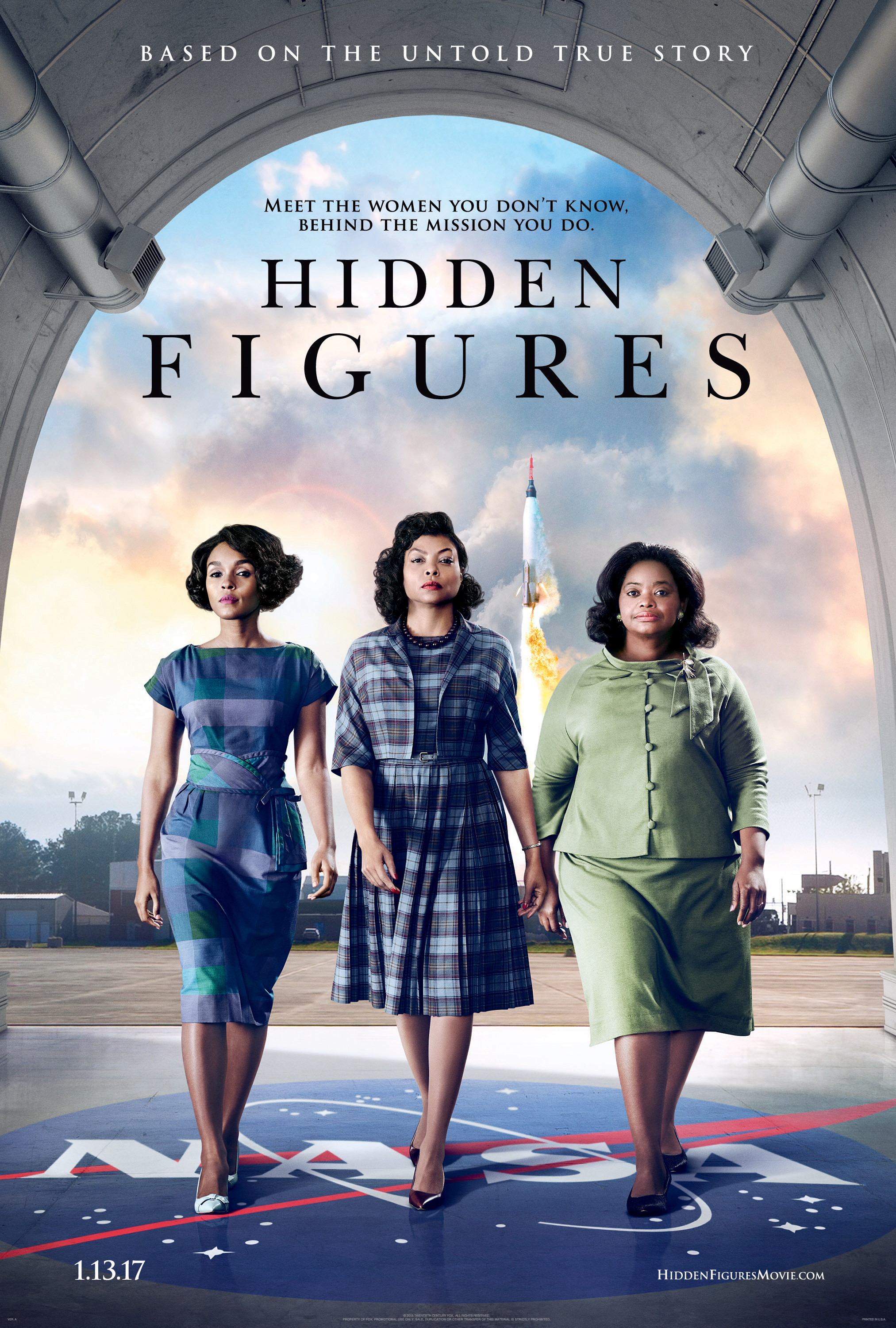 Poster for &quot;Hidden Figures&quot; (2017)