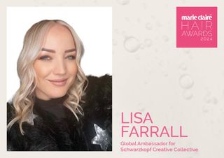 Lisa Farrall, one of the Marie Claire UK Hair awards 2024 judges