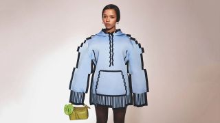 Loewe SS23 Pixelated clothes and accessories
