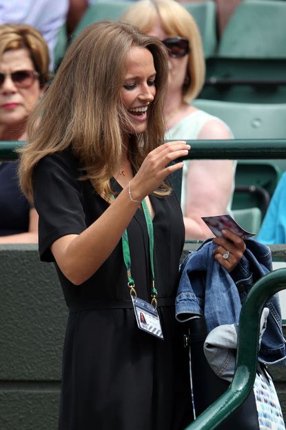Kim Sears at Wimbledon