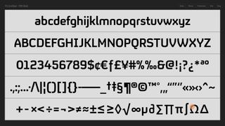 Fontsmith’s FS Untitled makes a clear distinction between I (eye) and 1 (one)