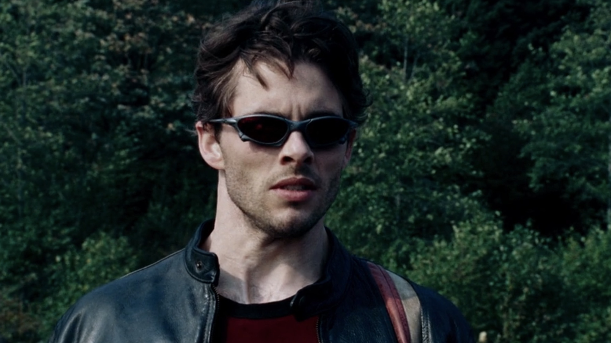 Scott looking out at the lake in X-Men 3. 