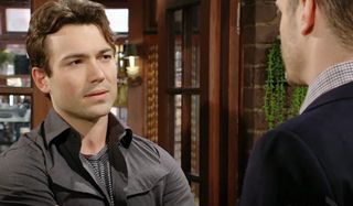 Rory Gibson as Noah at Crimson Lights in The Young and the Restless