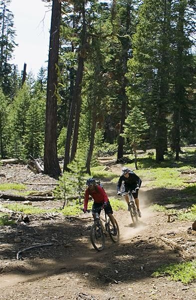 Giant Media Manager Andrew Juskaitis makes sure we are riding at top speed.