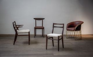 Luteca Chairs Brown