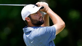 Scottie Scheffler takes a shot at The PGA Championship