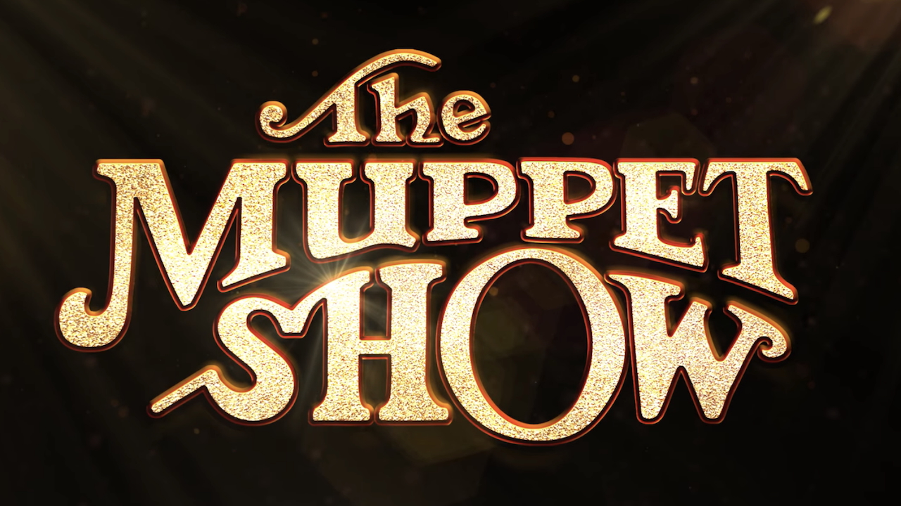 The Muppet Show logo for Disney+ special