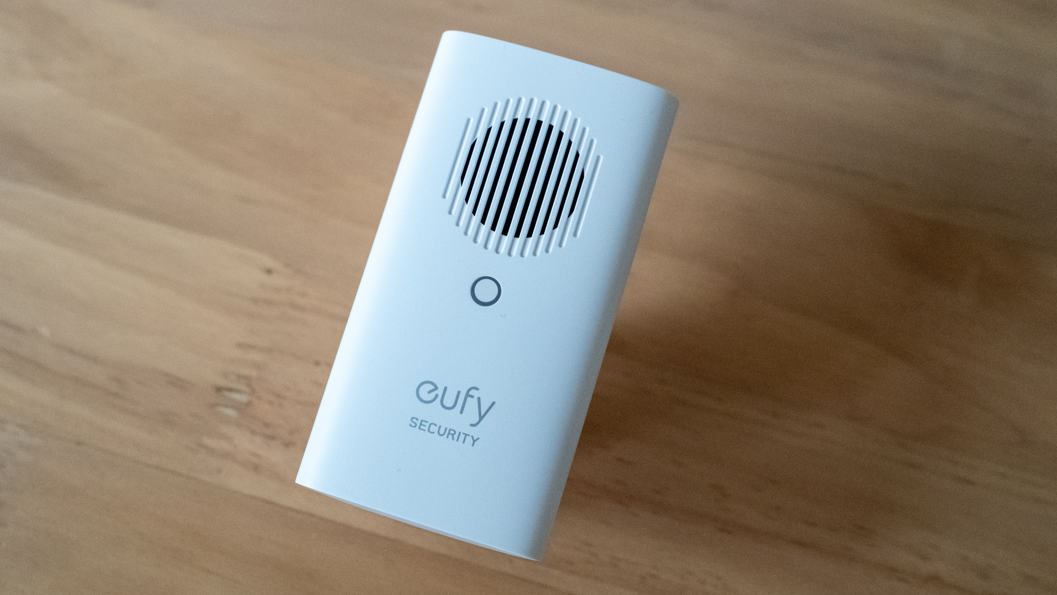 Eufy MiniBase Chime on a table